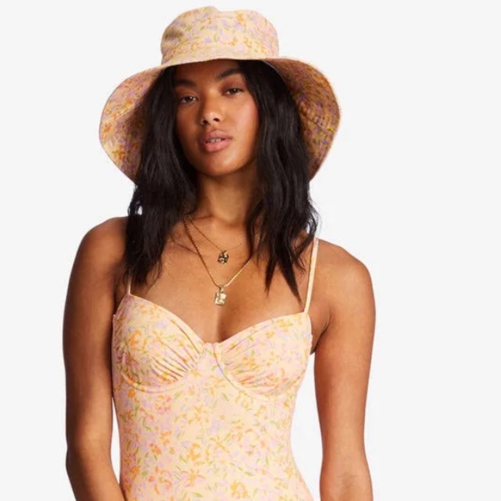 🌸BILLABONG 🌸 TIME TO SHINE BUCKET HAT - Picture 4 of 4